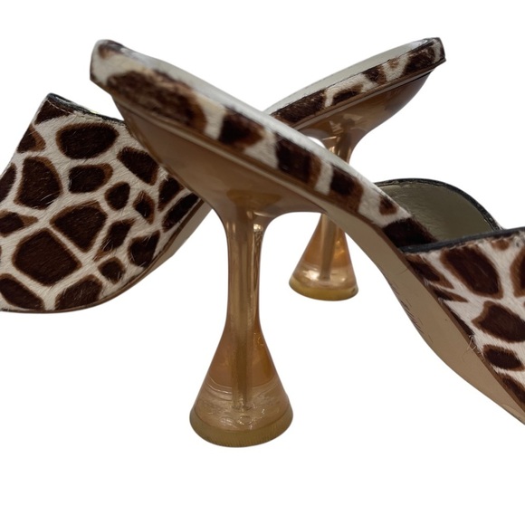 Gianni Bini Square Toe Heels Mules Size 9 - Picture 9 of 13